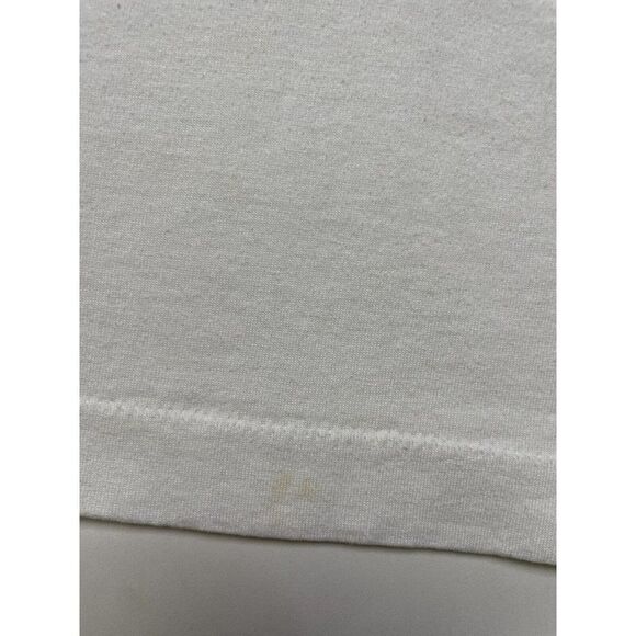 VINTAGE HB Plant High School Paw Circle T-shirt Men Medium 80s 90s Single Stitch - Picture 4 of 8